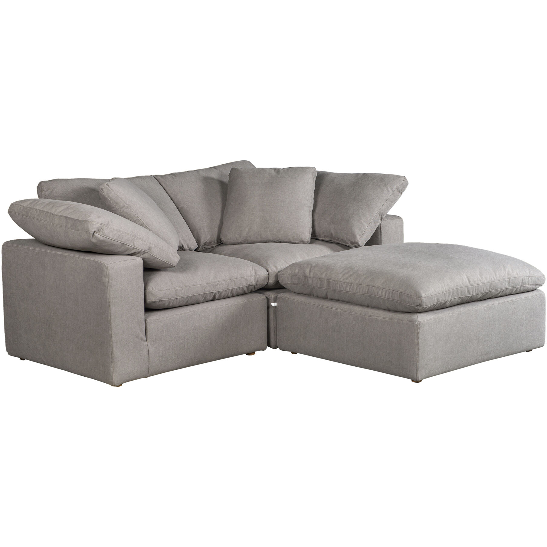 Terra Condo Grey Nook Modular Sectional