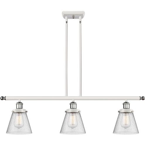 Ballston Small Cone 3 Light 36.00 inch Island Light