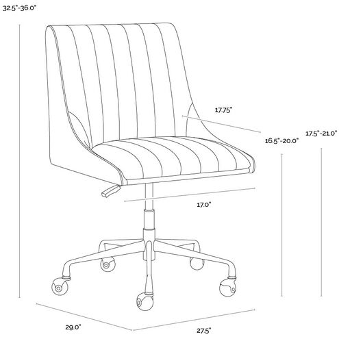 Halden Bravo Admiral Office Chair