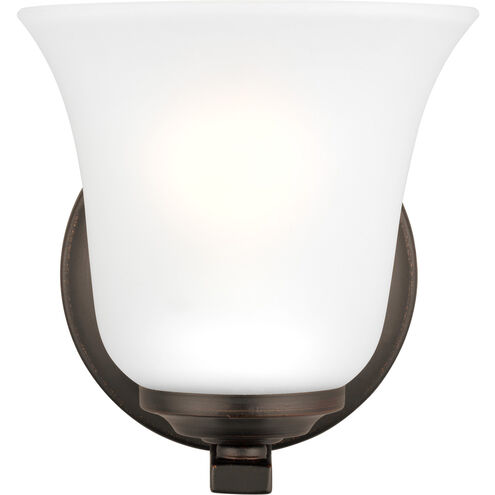 Emmons 1 Light 7.38 inch Bronze Bath Vanity Wall Sconce Wall Light