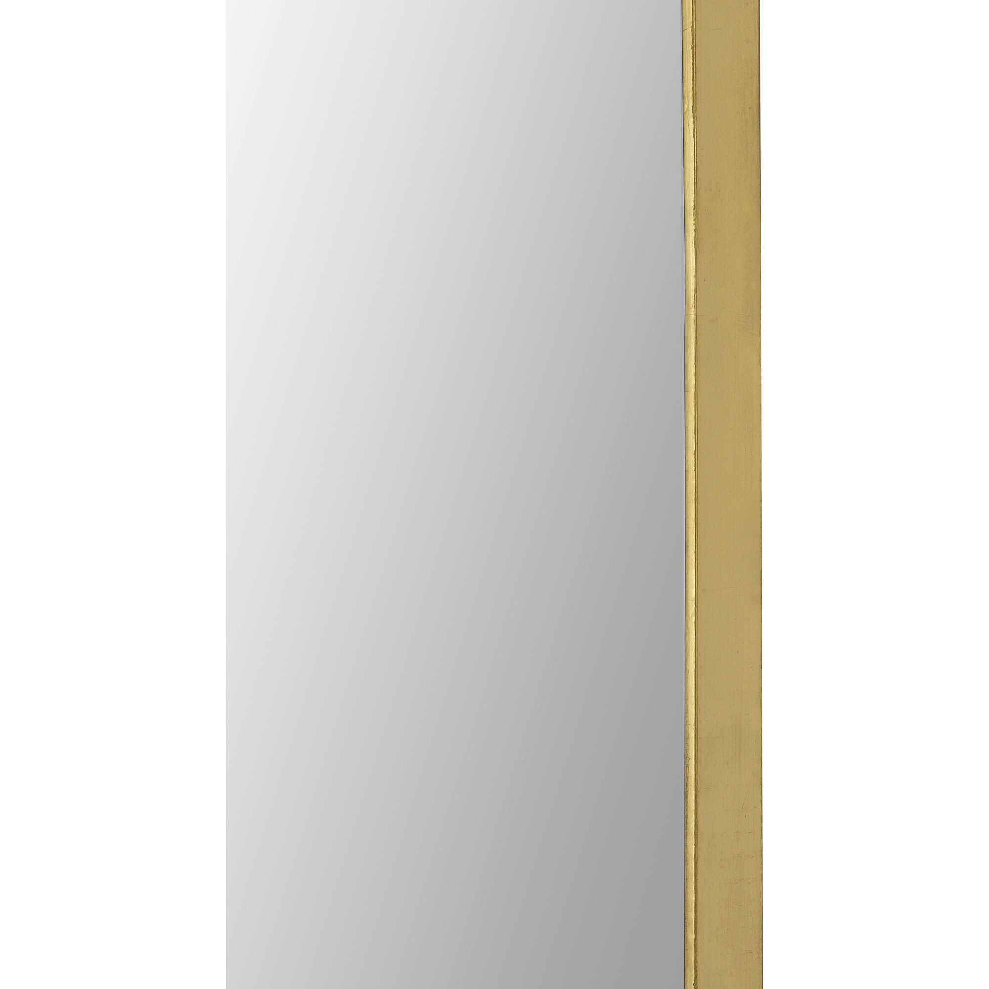 Marius 60 X 24 inch Gold Leaf Full Length Wall Mirror
