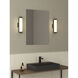 Burlington LED 4.65 inch Bronze Bathroom Wall Light