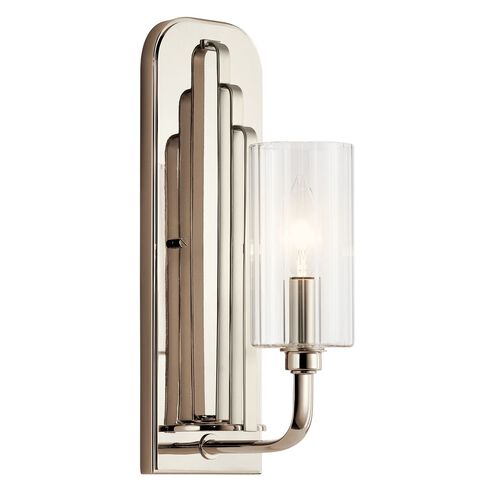 Kimrose 1 Light 5 inch Polished Nickel Wall Bracket Wall Light