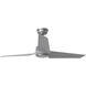 Ruhlmann 52 inch Brushed Steel with Silver ABS Blades Indoor/Outdoor Smart Ceiling Fan