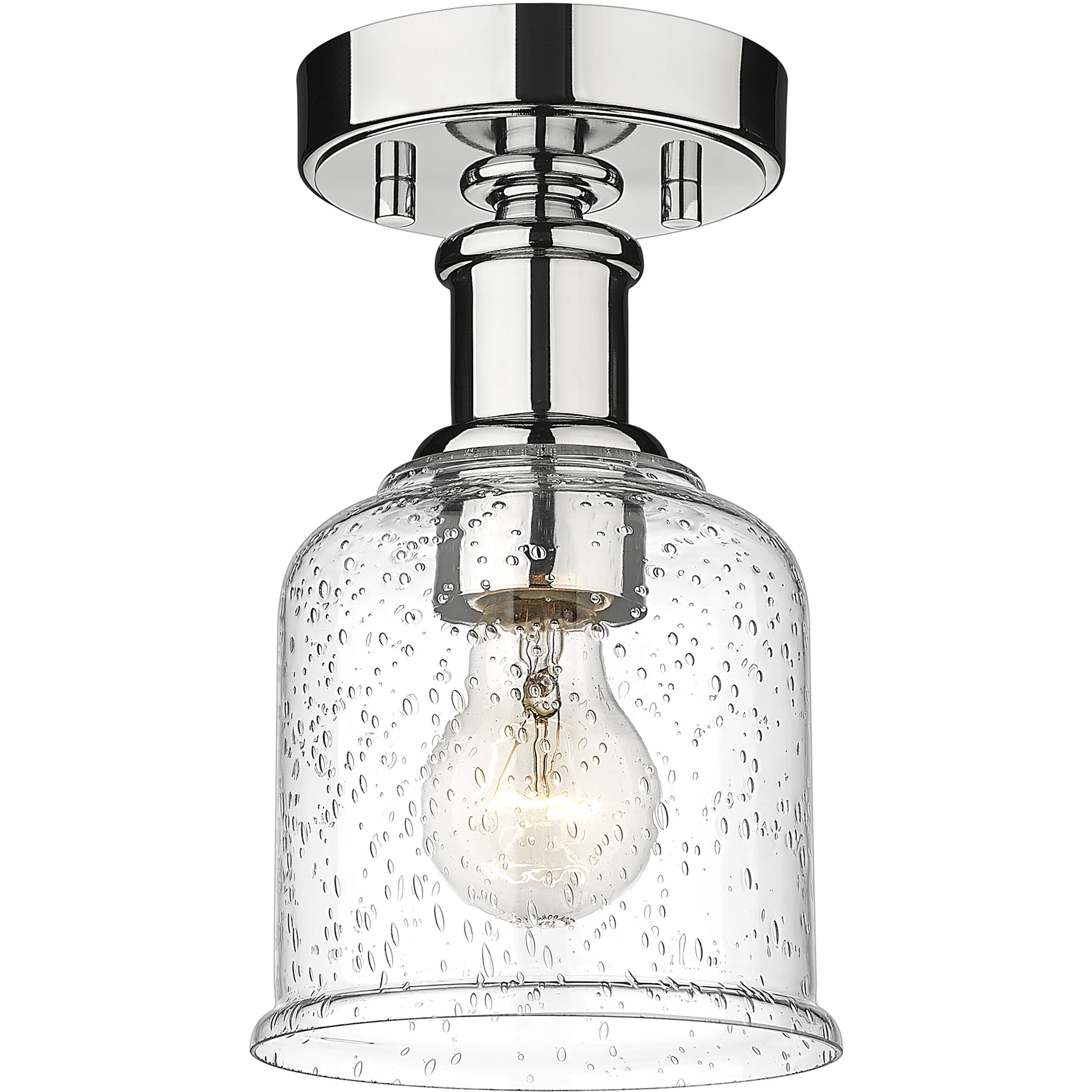 Bryant 1 Light 5.5 inch Chrome Flush Mount Ceiling Light