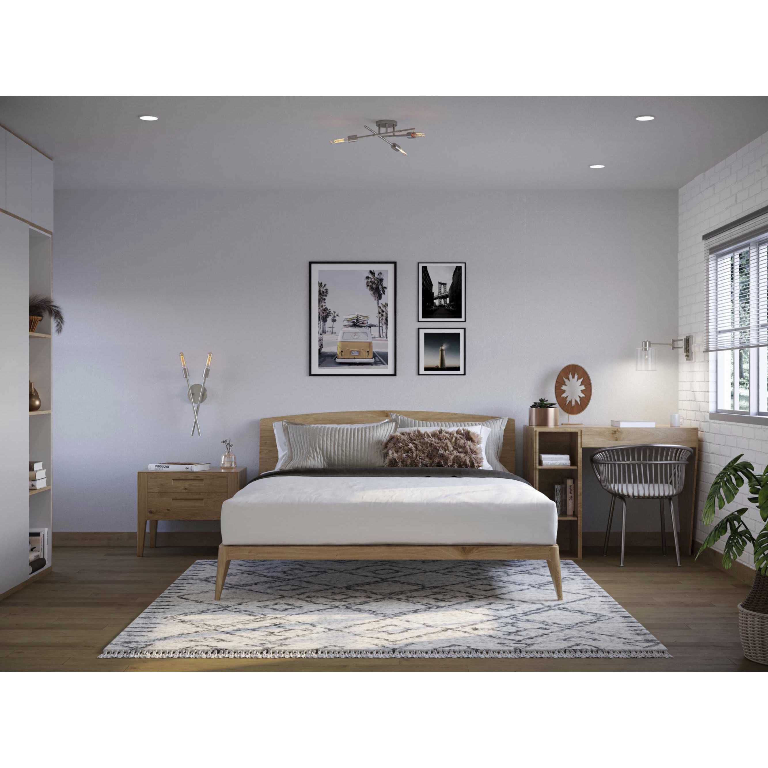 Astra 2 Light 7 inch Brushed Nickel Wall Bracket Wall Light, Design Series