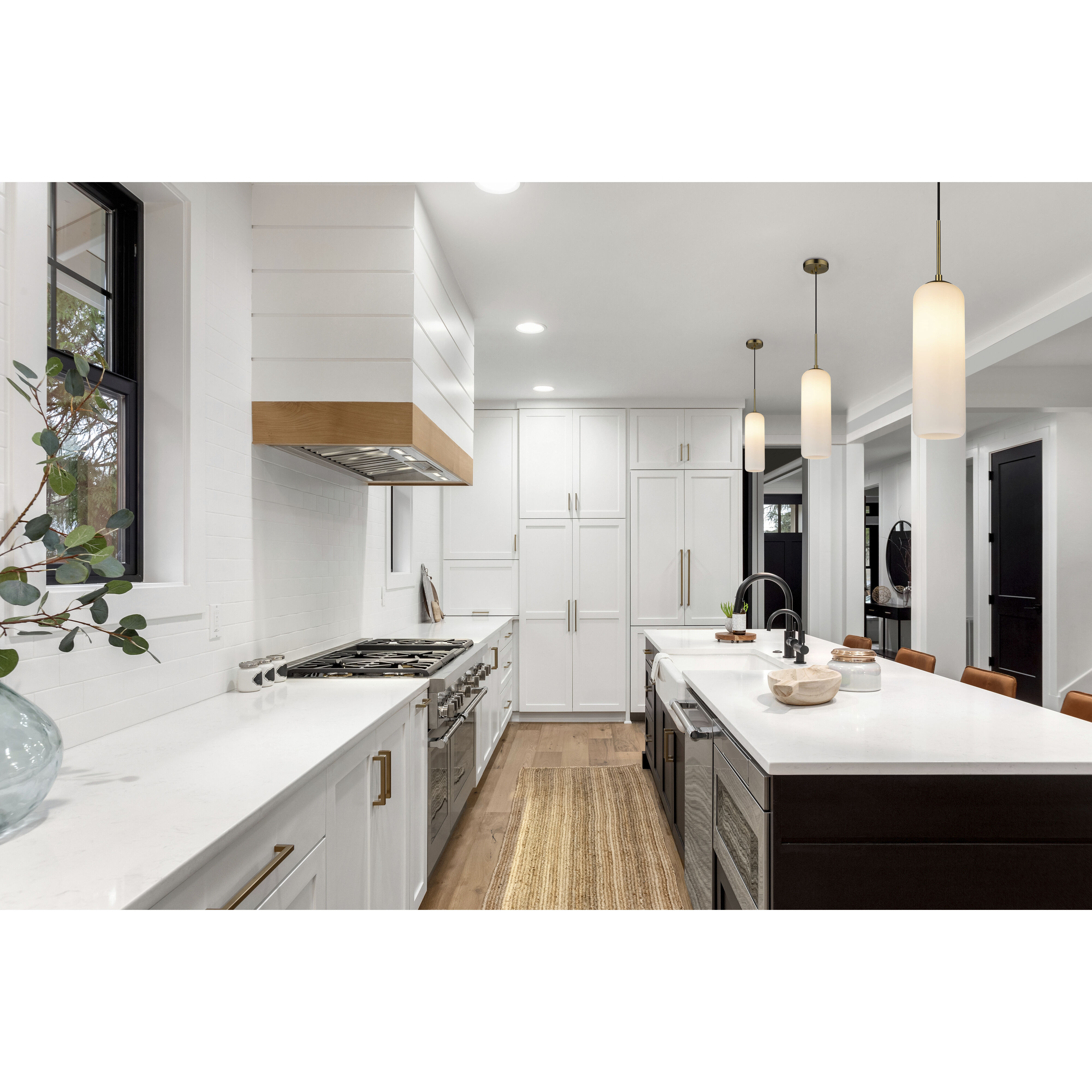 Monty 1 Light 5.25 inch Heritage Brass Pendant Ceiling Light