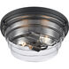 Boyer 2 Light 14 inch Matte Black Flush Mount Ceiling Light