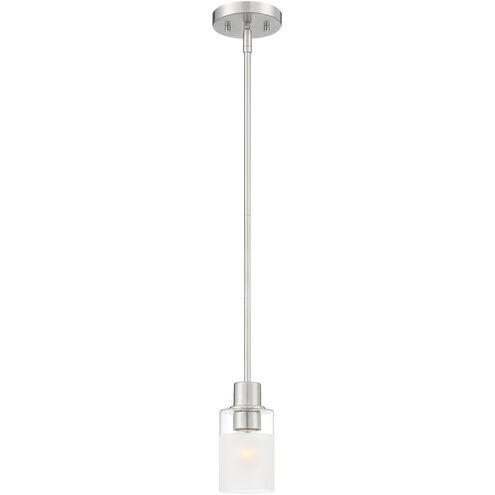Cedar Lane 1 Light 4 inch Brushed Nickel Pendant Ceiling Light