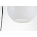 Baxter 3 Light 36 inch Chrome Pendant Ceiling Light