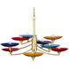 Veneto 9 Light 41 inch Polished Brass Chandelier Ceiling Light