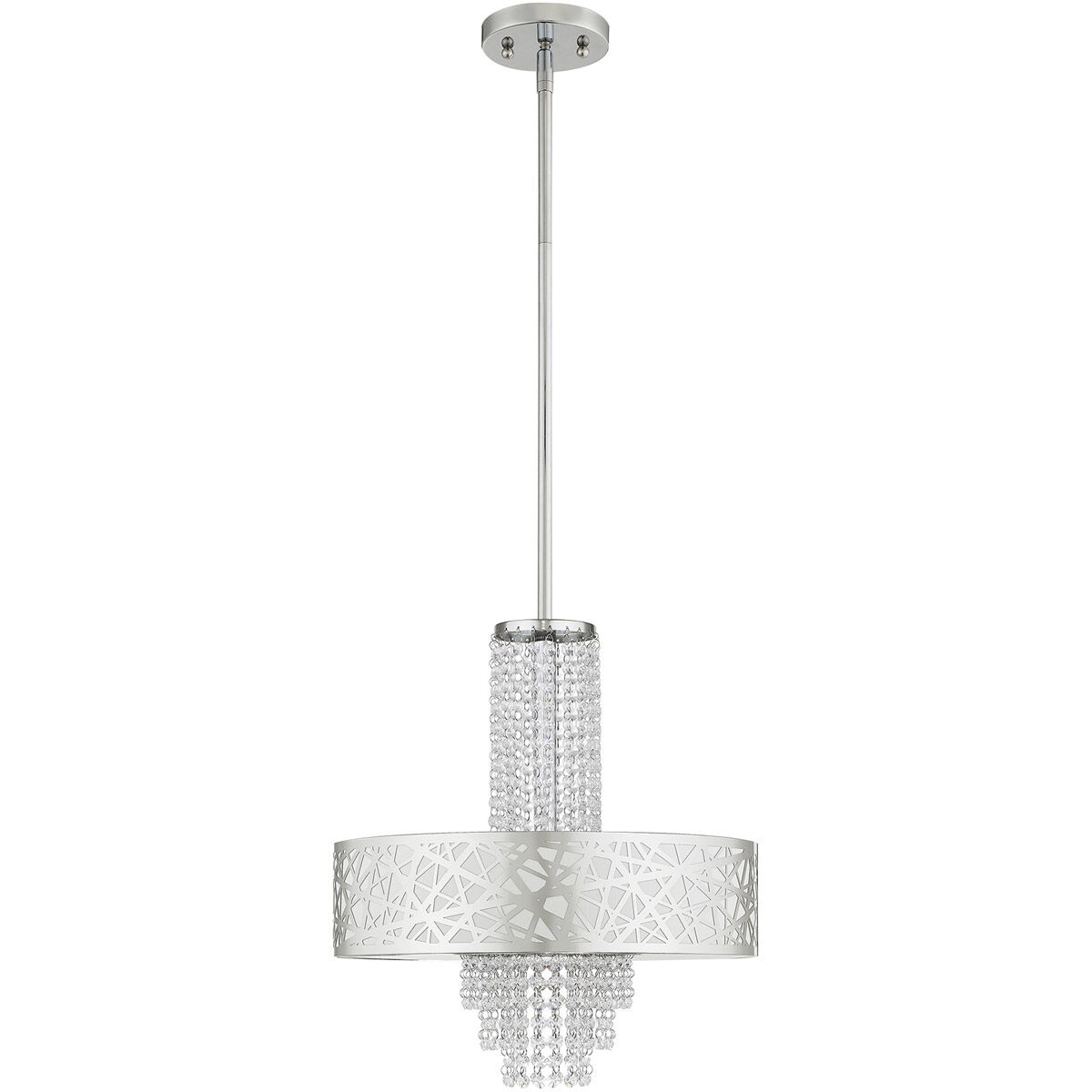 Allendale 4 Light 18 inch Polished Chrome Pendant Chandelier Ceiling Light