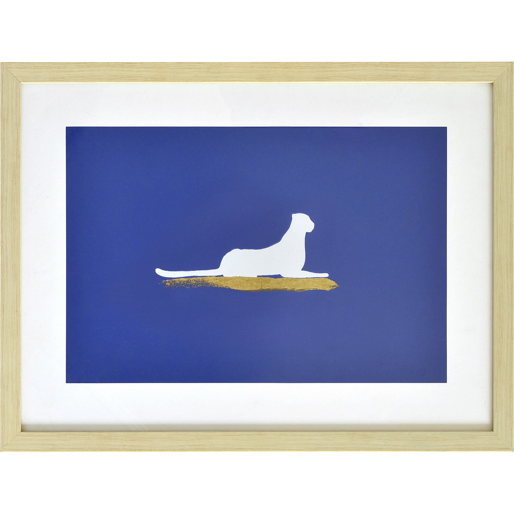 Makalu Gold Foil Wall Art, Set of 3