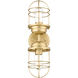 Seaport 2 Light 5 inch Brushed Champagne Bronze Wall Sconce Wall Light