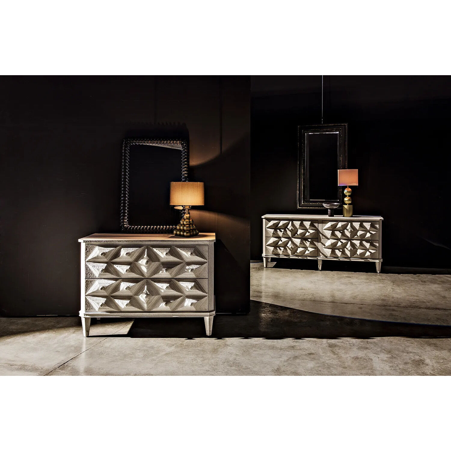 Giza White Weathered Dresser