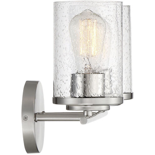 Marshall 2 Light 13.25 inch Polished Chrome Bathroom Vanity Light Wall Light, Essentials