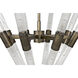 Moira 16 Light 16 inch Aged Brass Chandelier Ceiling Light