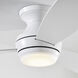 Ikon 52 inch Matte White Ceiling Fan