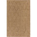 Mateo 156 X 108 inch Brown and Neutral Area Rug, Jute