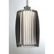 Night Moves LED 6.5 inch Pewter Mini Pendant Ceiling Light