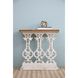 Classic 31.9 X 11.8 inch Natural/White Console Table