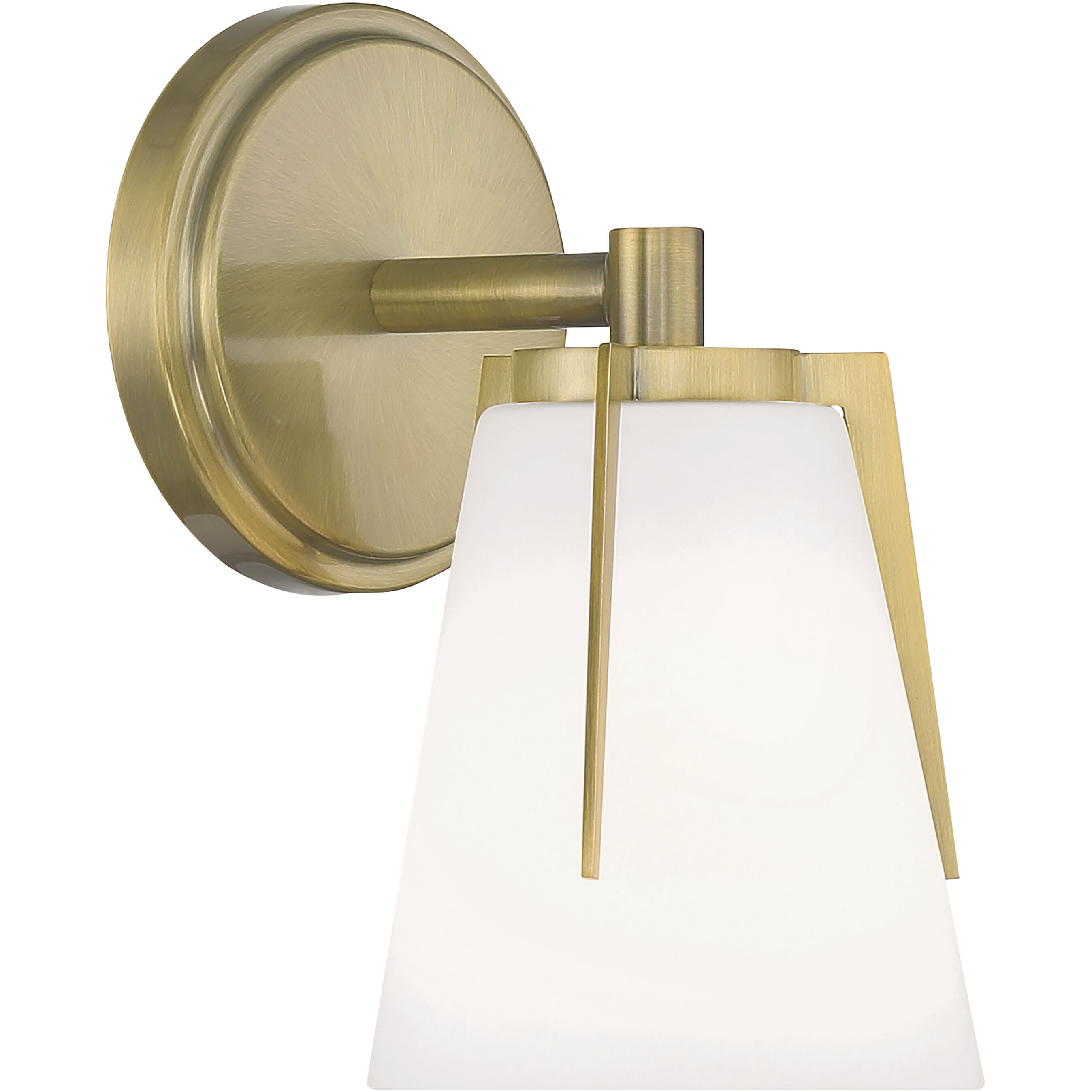 Allure Sconce Wall Light in Antique Brass
