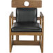 Buraco Clear coat Gloss Arm Chair