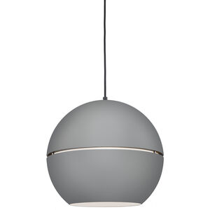 Lucas 1 Light 15.75 inch Gray Pendant Ceiling Light