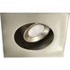 LEDme Mini Recessed LED Brushed Nickel Recessed Lighting in 3500K