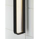 Sean Lavin Banda LED 24 inch Matte White Bath Light Wall Light, Integrated LED