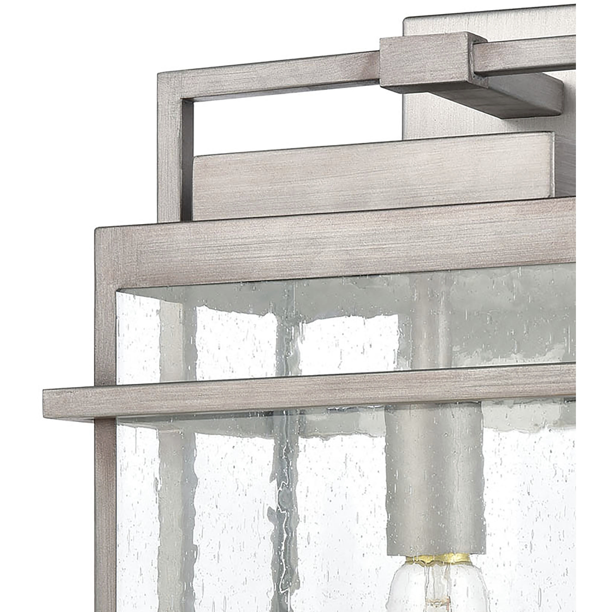 Breckenridge 1 Light 22 inch Weathered Zinc Outdoor Wall Sconce