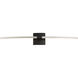 Archer LED 4.75 inch Coal With Brushed Nickel Wall Sconce Wall Light