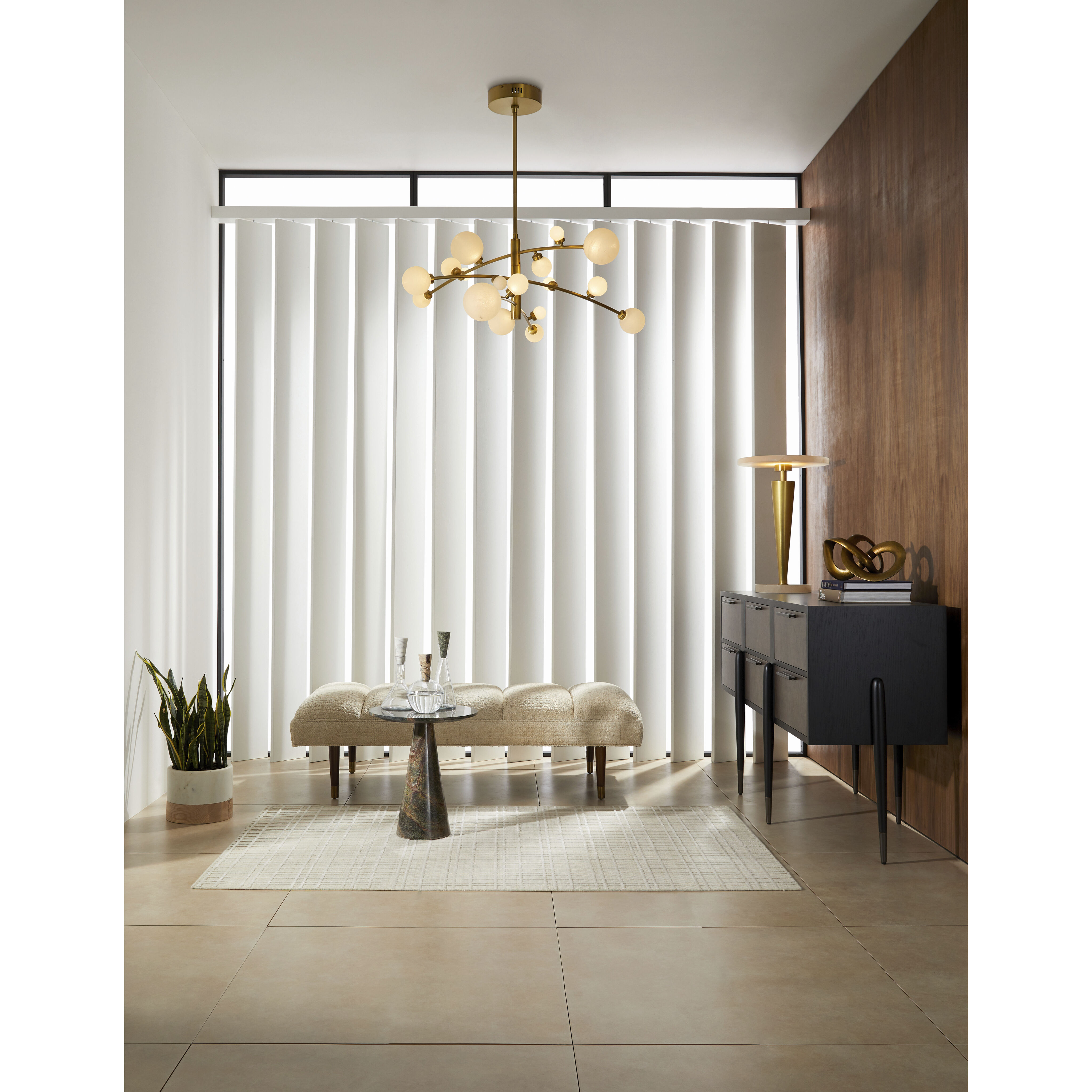 Maser 18 Light 45 inch Antique Brass Chandelier Ceiling Light