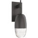Pebble LED Graphite Indoor Sconce Wall Light