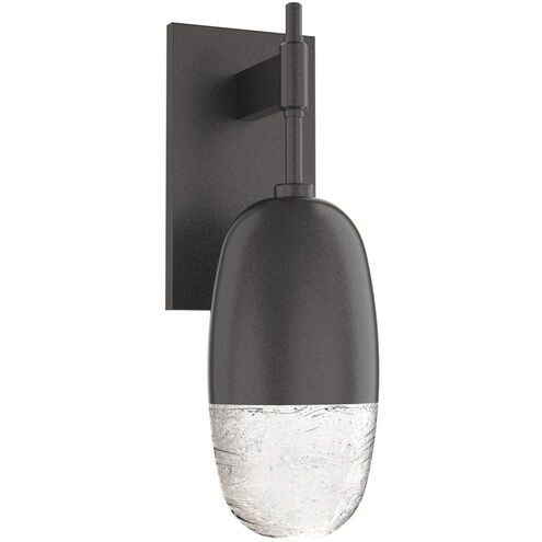 Pebble LED Graphite Indoor Sconce Wall Light