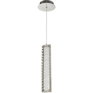 Nova LED 1.38 inch Polished Nickel Pendant Ceiling Light