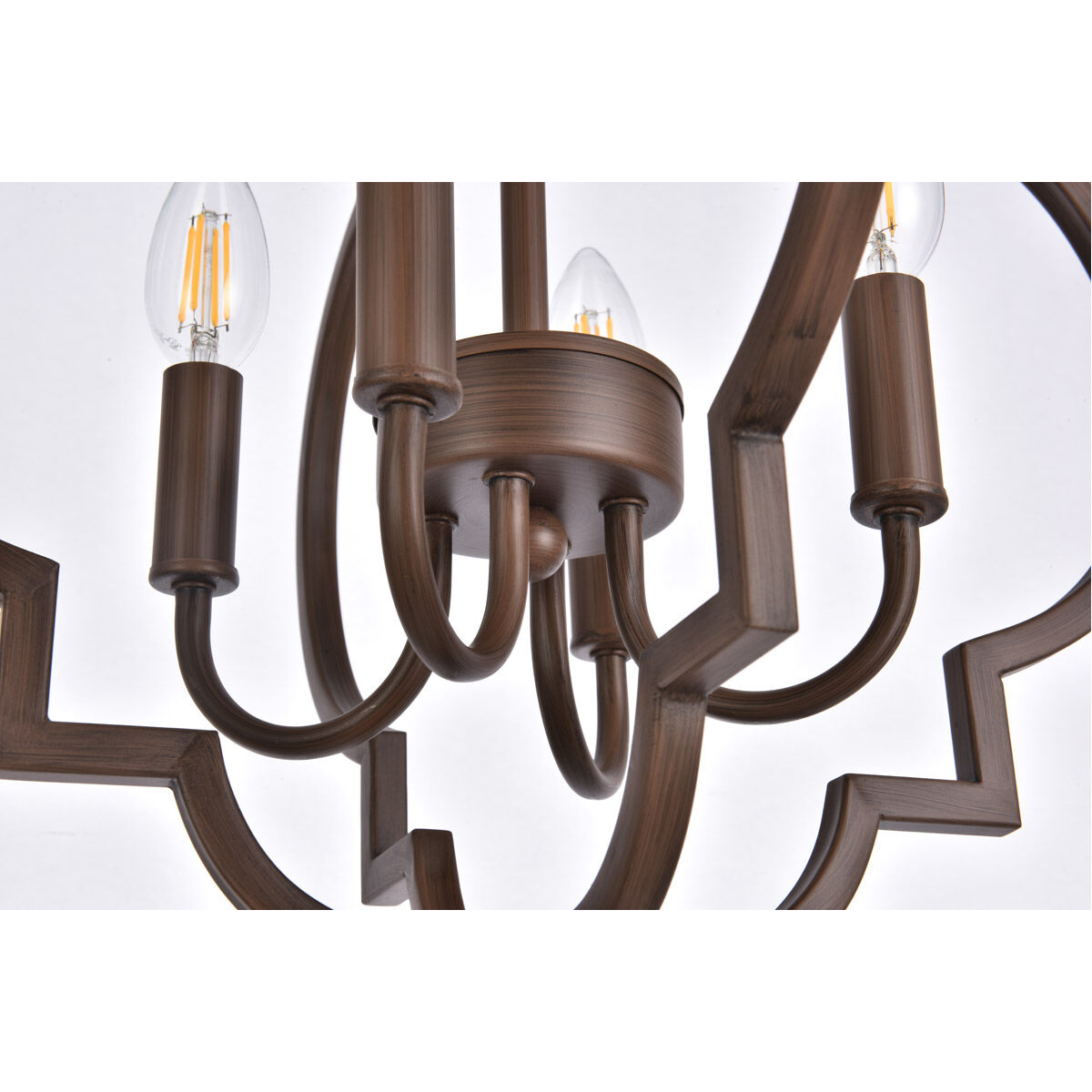 Sandara 4 Light 16 inch Weathered Oak Pendant Ceiling Light