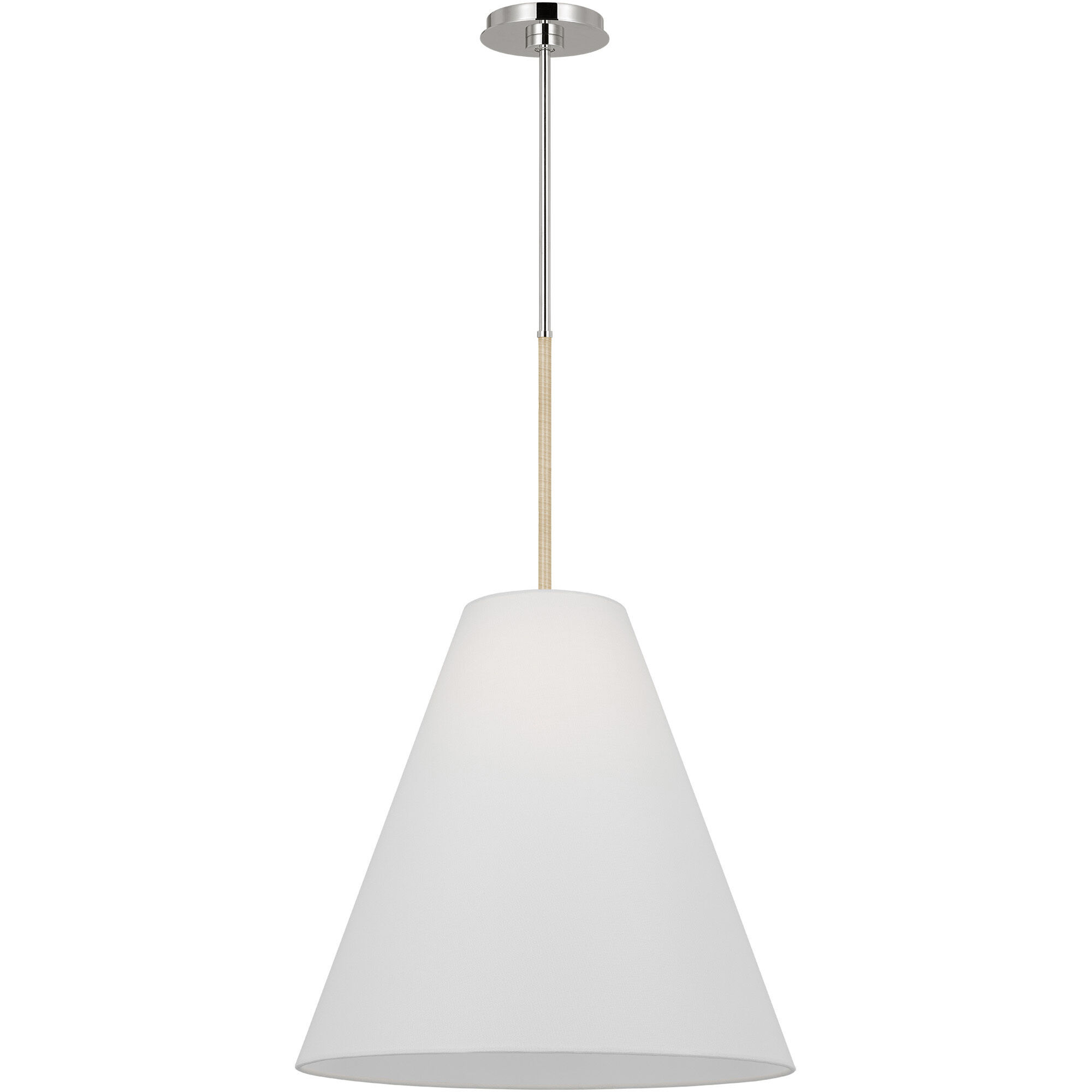 AERIN Remy Pendant Ceiling Light in Polished Nickel