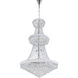 Empire 38 Light 42 inch Chrome Down Chandelier Ceiling Light