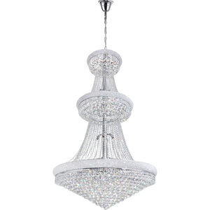 Empire 38 Light 42 inch Chrome Down Chandelier Ceiling Light