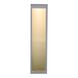 Avenue Outdoor LED 24 inch Silver Outdoor Wall Mount