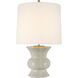 AERIN Lavinia 27.75 inch 15 watt Bone Craquelure Table Lamp Portable Light, Medium
