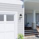 Medinah Textured Black Outdoor Motion Sensor