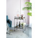 Anita Nickel Bar Cart