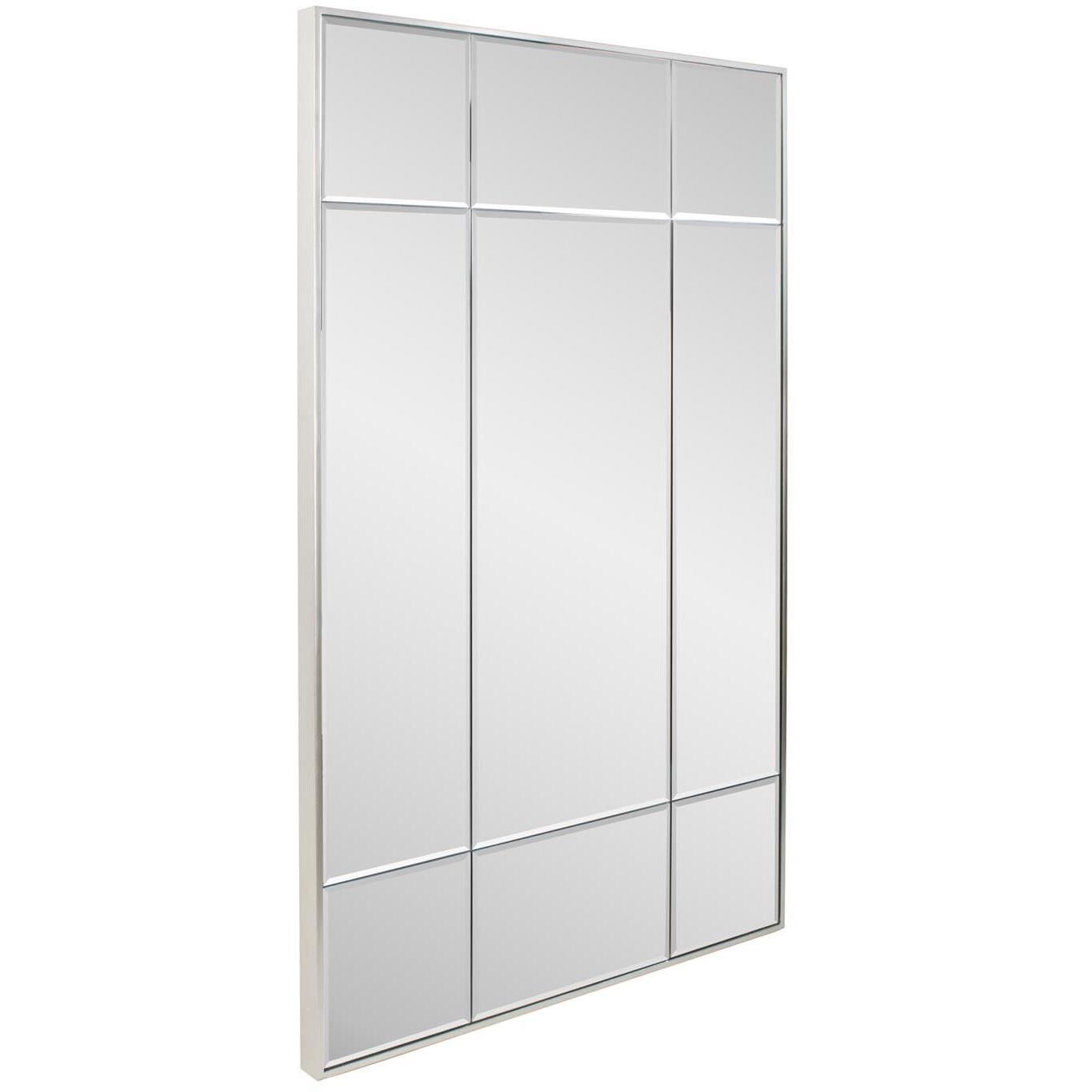 Knightbridge 66 X 42 inch Silver Multi Paneled Mirror