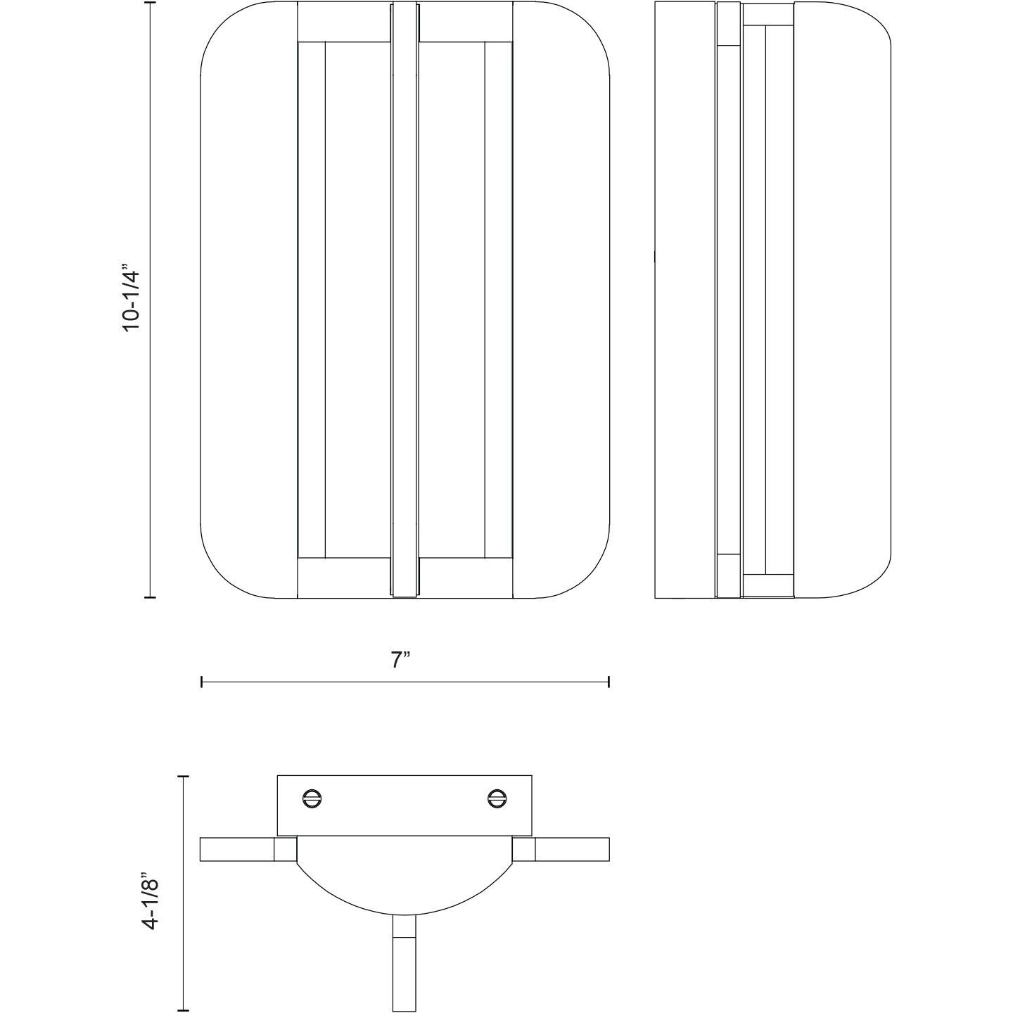 Anders Wall/Vanity Light Wall Light in Urban Bronze