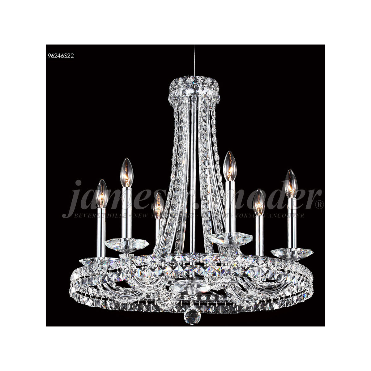 24 inch crystal chandelier on sale