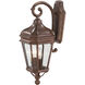 Harrison 2 Light 21 inch Vintage Rust Outdoor Wall Mount, Great Outdoors