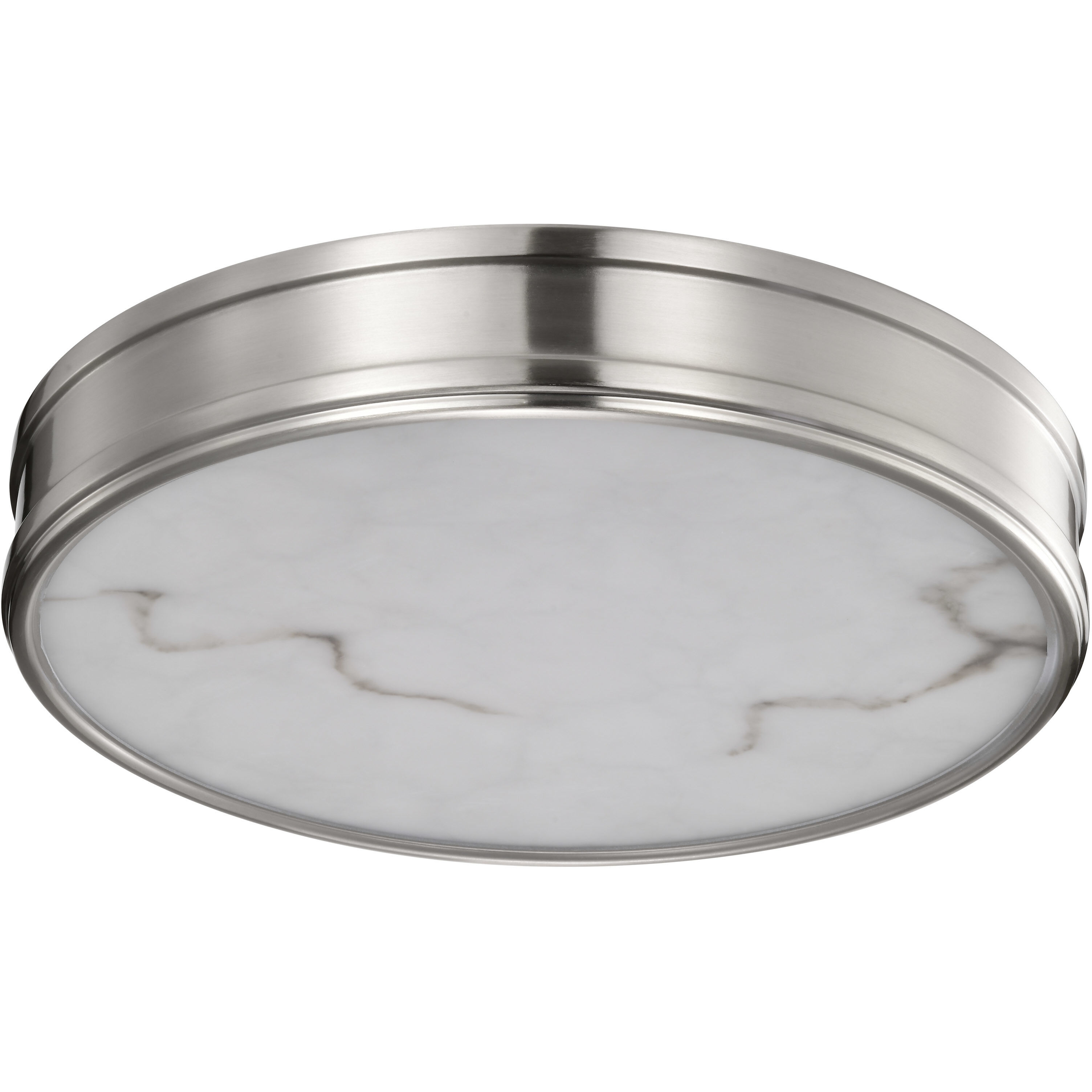 Kendall LED 14.25 inch Brushed Nickel Flush Mount Ceiling Light