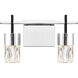 Adena LED 13 inch Polished Chrome Bath Light Wall Light